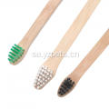 Tandborste i bambu med dubbelt huvud